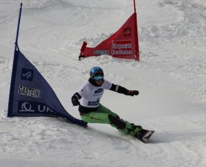 12. Januar 2013 - Bad Gastein, Österreich- Weltcupsieg #7 - Nach einem schwierigen Start in die Neue Weltcupsaison kann Patrizia Kummer in Bad Gastein Anfangs Januar einen weiteren Sieg einfahren. Dies war für sie speziell wichtig, um ihr Selbstvertrauen zu stärken.