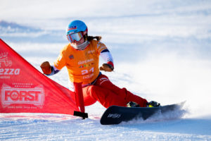 FIS Snowboard World Cup - Carezza ITA - PGS - KUMMER Patrizia SUI © Miha Matavz
